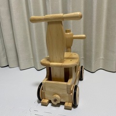 手押し車、木製、こども用品の画像