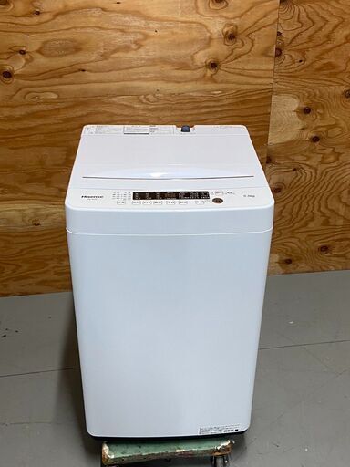 【美品】ハイセンス　Hisense　HW-K55E　2024年製　洗濯機　199SP