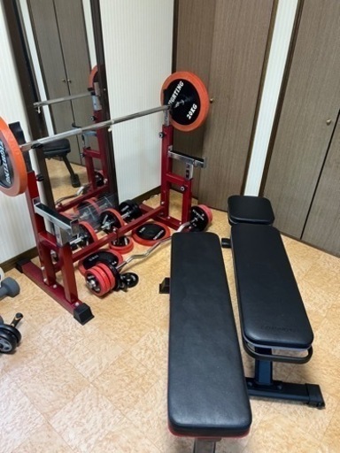 筋トレ　FIELDOOR 
ファイティングロード　ベンチプレス