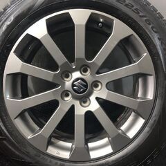 【PIRELLI ICE ASIMMETRICO 225/60R18】スタッドレス【SUZUKI エスクード 純正ホイール ENKEI製 18インチ 7J5HPCD114.3+45】バリ溝(KTM071)の画像