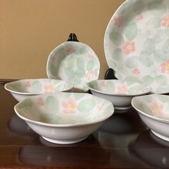はなみずき　大小お皿セットの画像