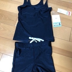 【未使用タグ付き】セパレート水着130センチ