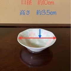 はなみずき　大小お皿セットの画像