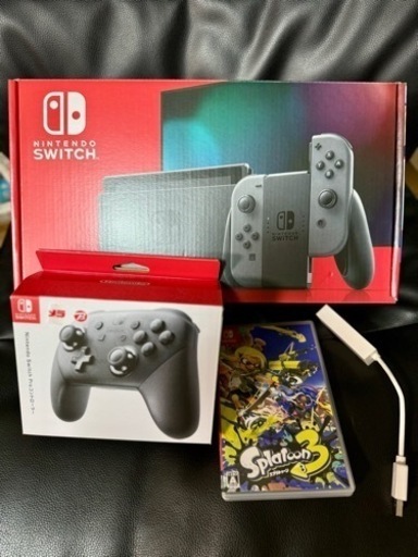NintendoSwitch 2021年モデル　プロコン
セット
