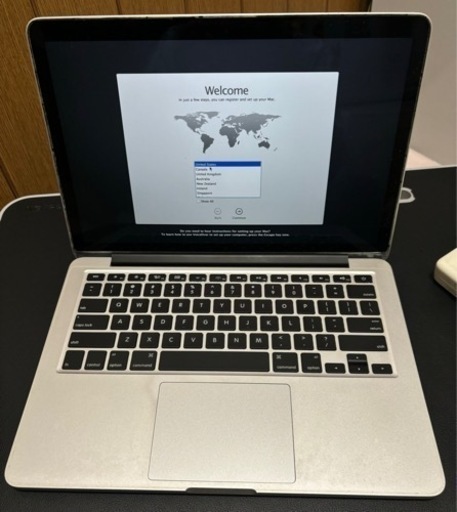 MacBook Pro A1502 Retina 13インチ 256GB 海外版