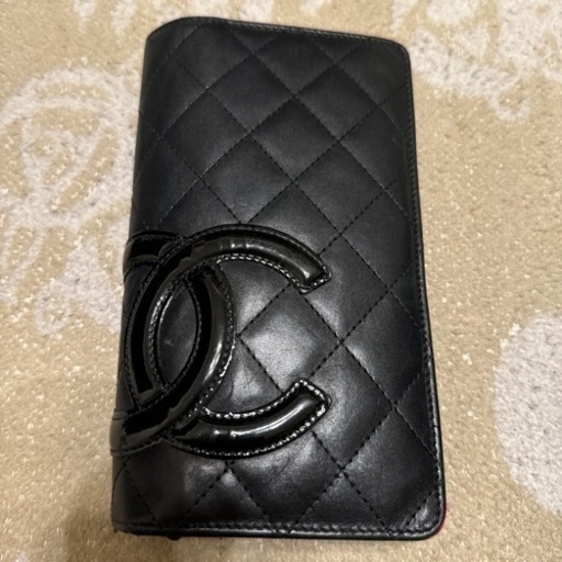 CHANEL☆カンボンライン 2つ折り長財布