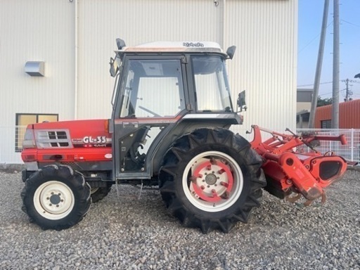 岩手県北上発　クボタ GL33 キャビン ハイスピード 自動水平 4WD トラクター