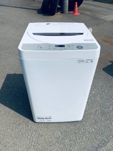 シャープ　全自動電気洗濯機　ES-GE6E-T