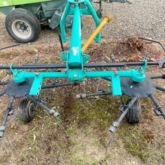 現状　タカキタ ロータリーテッダ RT3110 ２連 牧草  反...