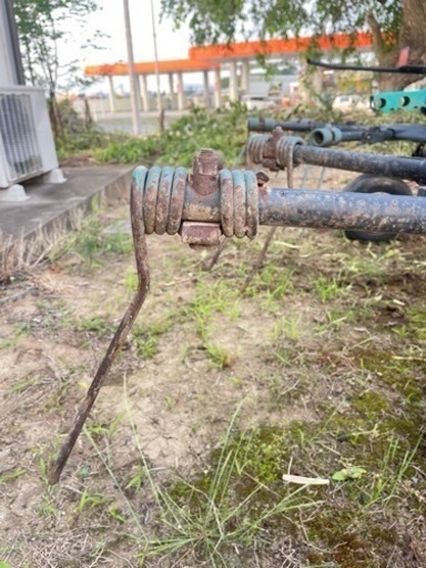 現状 タカキタ ロータリーテッダ RT3110 2連 牧草 反転 畜産 農機