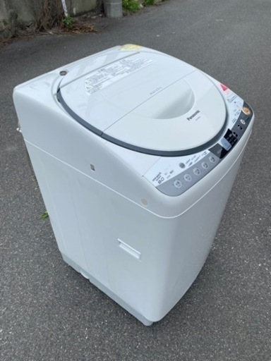?☘️大阪市から阪南市まで配達設置無料?パナソニック洗濯機乾燥機付き　洗濯8キロ　乾燥4.5kg?保証有り