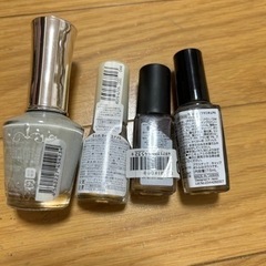 マニキュア　ネイルポリッシュ　グレー系の画像