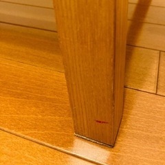 天然木コーヒーテーブルの画像