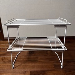 【セット売り】折りたたみ式ラック②生活雑貨 家庭用品 キッチン雑貨の画像