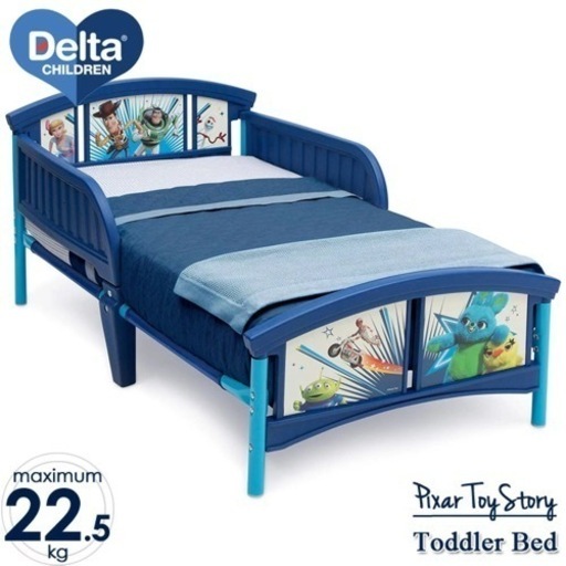 【取引中】Delta製 幼児用ベッド\u0026防水マットレス