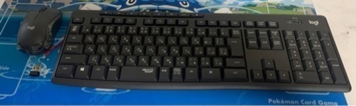 「logi」ワイヤレスキーボード.マウスセット