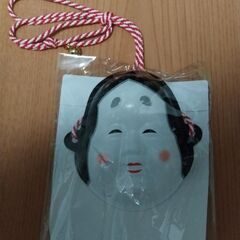 おかめ　お面　飾り用　1枚