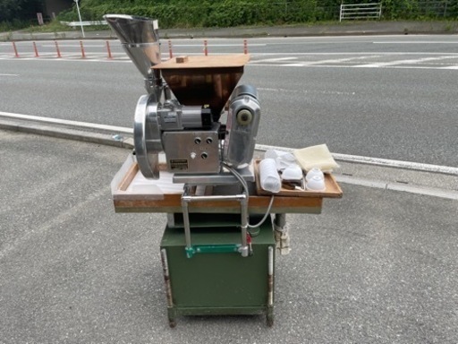 ■中古品 笹冨菓機製作所 オーケーカッター SM-2 ３相200V 動作問題なし 餅切り機 もち切り機 製菓■