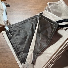 キャンプ　シート　荷物置き