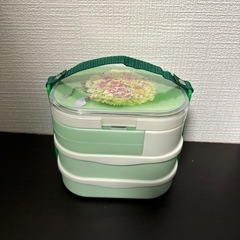 ［未使用］変わったレトロなお弁当箱