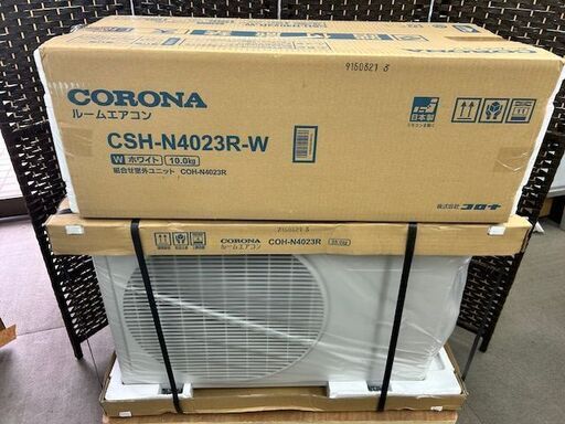 未使用品　コロナ　ルームエアコン　CSH-N4023R-W■ReLaLa ■14畳程度■単相100V