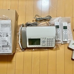 ⭐︎ SHARP ファッピィ デジタルコードレスFAX 子機2台...