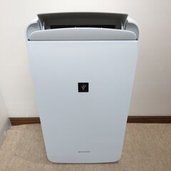 🍎シャープ 衣類乾燥機 兼 除湿機 プラズマクラスター CM-J100-W②