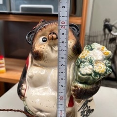 縁起物　狸　の画像