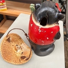 縁起物　狸　の画像