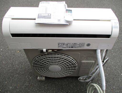 ☆日立HITACHI RAS-AJ22K 白くまくん 冷暖房ルームエアコン◆イオンミスト運転機能搭載