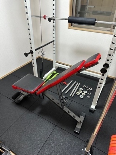 パワーラック、ベンチプレスセット