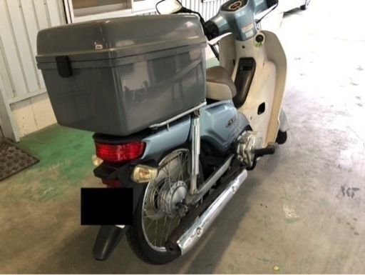 最終 値下げ 貴方も カブ主ﾇｼ 安心整備済み 原付 50 セル スタート  ８０００Km 風防つき バッテリー新品 前カゴ 後部ＢＯＸ