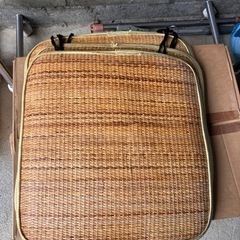 籐　座布団　夏用　ラタン　いぐさ　い草　