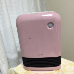 小型温風機　人感センサー機能付き　