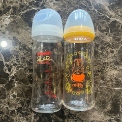 哺乳瓶、レンジ消毒