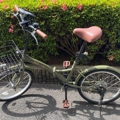 
★中古★ 折りたたみ自転車 20インチ 