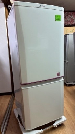 冷蔵庫❻ MITSUBISHI 2015年製 大阪市内 配達設置無料 保管場所での引取は値引きします