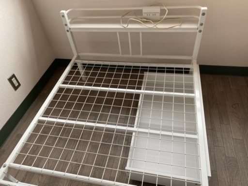 組立式ベッド　引出　コンセント