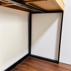 パソコンデスク　引き出し付き　シンプル　LOWYAの画像
