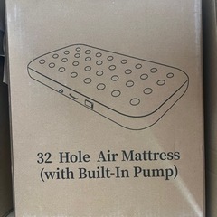 エアーベッド 電動 ポンプ内蔵 シングル 極厚 耐荷重300kg  車中泊の画像