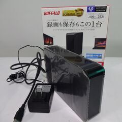 BUFFALO 4TB 外付けハードディスク