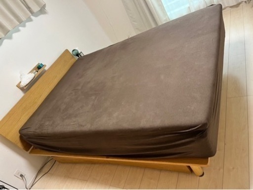 【無印良品】家具 ベッド ダブルベッド