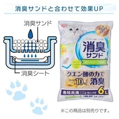 【受付・11月まで】猫　システムトイレ　鉱物砂　シートの画像