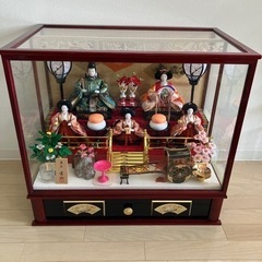 【上質美品縁起物】東京　宝山　ひな人形