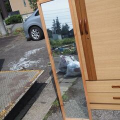 鏡、姿見、３６ｘ１４６ｘ３の画像