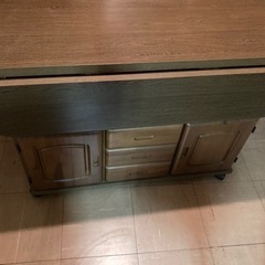 家具 ダイニングテーブル　バタフライ差し上げます