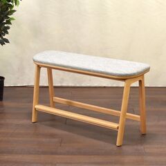 ≪yt1465ジ≫ アウトレット家具 ハイシートベンチ 試作サン...