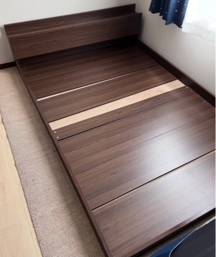 【引渡先決定】家具 ベッド ダブルベッド　ニトリ