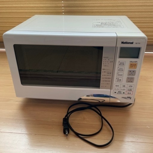 【受付再開しました】\n　ナショナル　オーブントースターレンジ　NE-T15