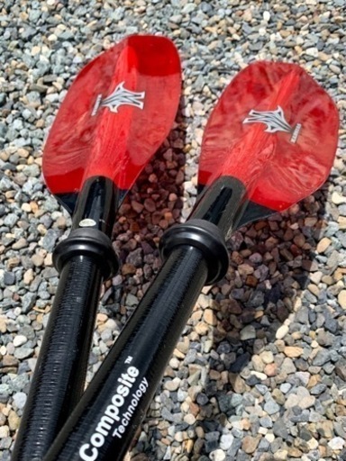 カヤックフィッシング　パドル